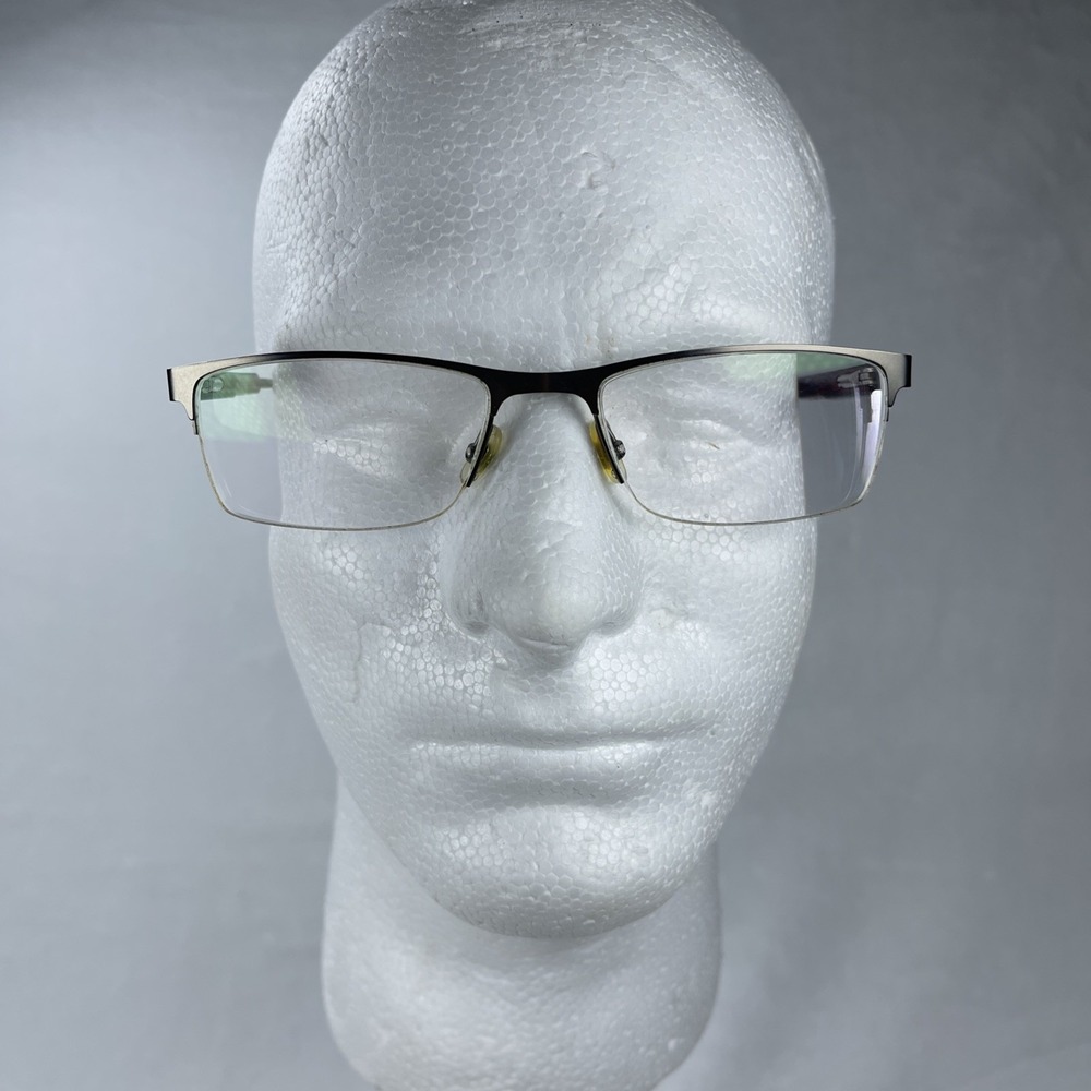 Carrera 8835 R80 Half Rim Eyeglass Frames Only‎ 55-19-145 Gunmetal Red Black